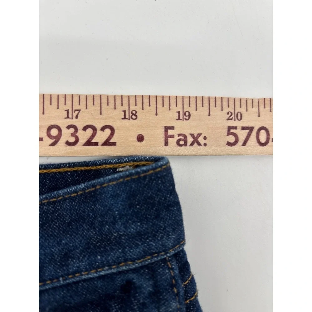 Wrangler FR Jeans Mens Blue Flame Resistant Relaxed Fit Workwear 38x32 NWOT